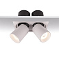 ART-1013 LED светильник двойной встраиваемый выдвижной в квадратной рамке Downlight   -  Встраиваемые светильники 